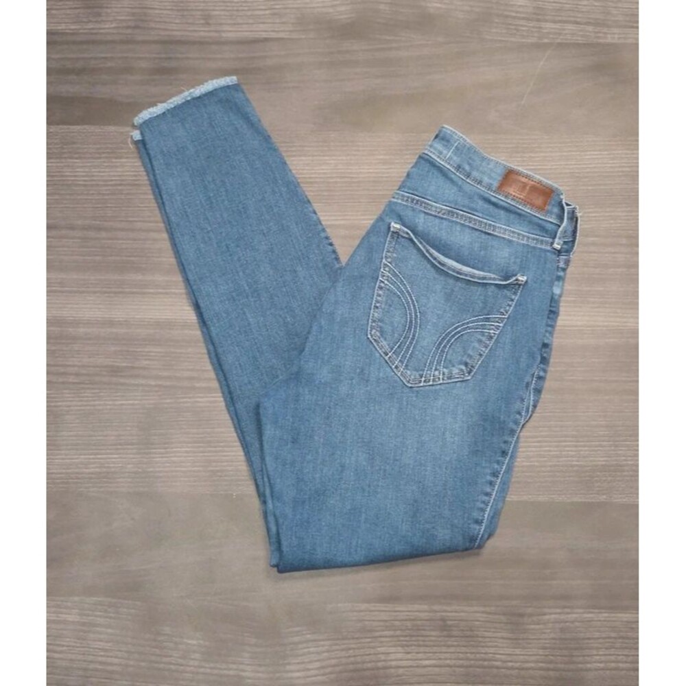 Hollister Curvy High Rise Super Skinny Jeans Womens 11R W30 L28 Medium